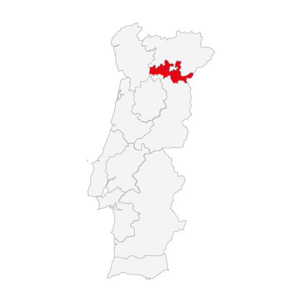 Mapa da região