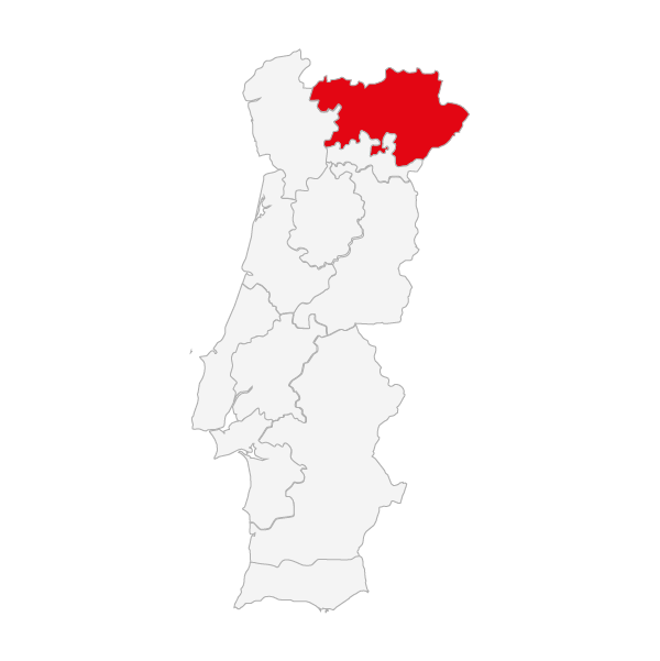 Mapa da região